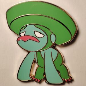 Pokemon Lombre Enamel Pin Official Nintendo Collectible Lapel Pin Badge Figure